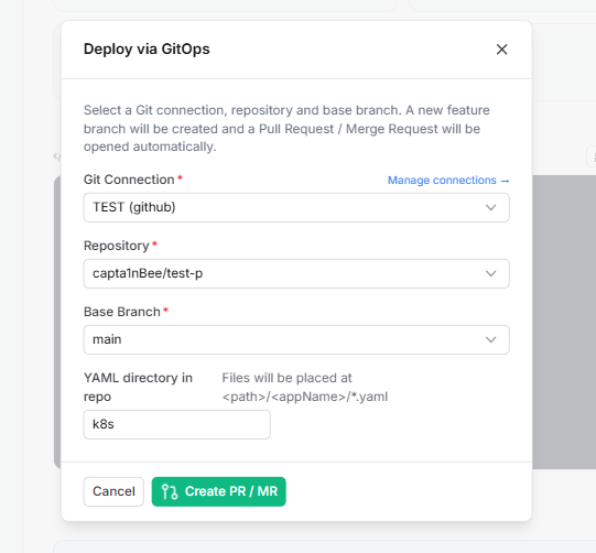 GitOps Deploy