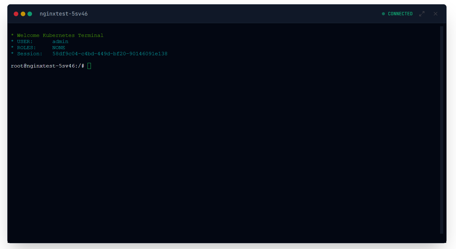 Terminal Exec Error Blocked